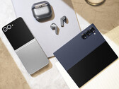 De Galaxy Z Fold en Galaxy Z Flip van dit jaar zullen naar verluidt evenveel kosten als de Galaxy Z Fold6 en Galaxy Z Flip6, op de foto. (Afbeeldingsbron: Samsung)