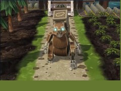 Een gemechaniseerde bever van Timberborn