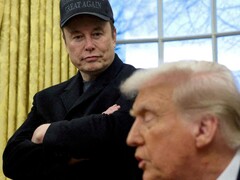 Na zijn vertrek bij de Amerikaanse overheid heeft Elon Musk zijn zinnen gezet op Mars. (Afbeeldingsbron: Kevin Lamarque, Reuters)