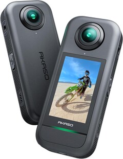 De Akaso 360 actiecamera heeft een 360° supersmooth stabilisatie voor stabiele beelden (Afbeelding bron: Akaso)