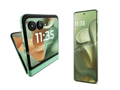De Edge 60 en Razr 60 worden beide verkocht in opvallende groene kleuren. (Afbeeldingsbron: via Ytechb)