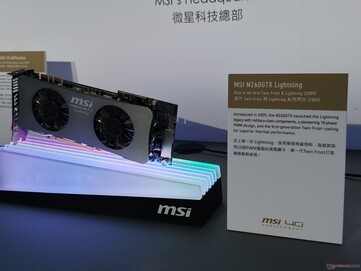 De MSI N260GTX Lightning was voorzien van een Twin Frozr-systeem met twee ventilatoren