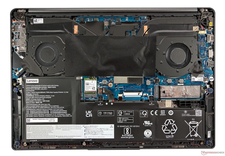 Zicht op het interieur - Lenovo IdeaPad 5 Pro 16ACH