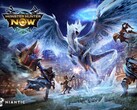 De key art van het Velkhana-evenement in Monster Hunter Now.
