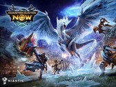 De key art van het Velkhana-evenement in Monster Hunter Now.