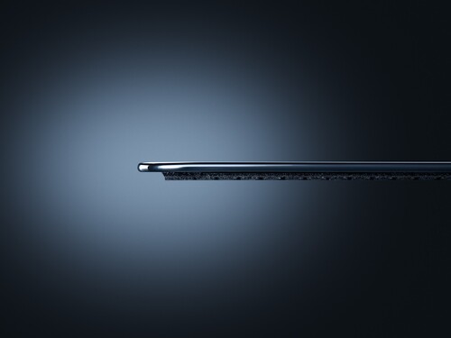 Dikte van Razer Atlas Pro muismat wordt getoond