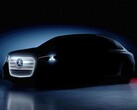 De elektrische Mercedes C-Klasse EV teaserfoto (Afbeelding bron: Mercedes-Benz)