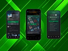 Banner voor de Xbox app wordt getoond