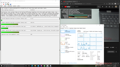 De MSI Alpha 15 heeft een iets hogere DPC latentie