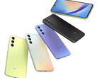 De Galaxy A34 en Galaxy A54 komen in vier kleurstellingen. (Beeldbron: Samsung)