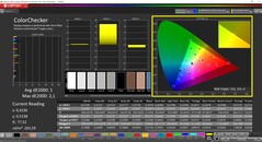 CalMAN ColorChecker gekalibreerd