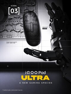 Intern ontwerp en koelcomponenten van de iQOO Pad Ultra