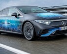 Een EQB-prototype met een actieradius van 750 mijl uit een solid-state batterij. (Afbeelding bron: Mercedes-Benz)