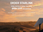 Australië en Nieuw-Zeeland krijgen een Starlink internetdeal (afbeelding: SpaceX)