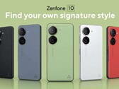 De Zenfone 10 zal verkrijgbaar zijn in verschillende kleuren. (Afbeeldingsbron: ASUS)