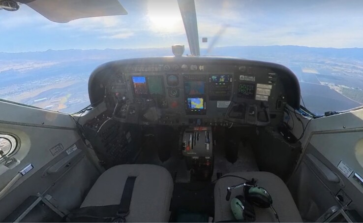 De autonome Cessna-vlucht van Reliable Robotics had geen piloten in de cockpit. (Bron: Reliable Robotics)