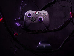 De Honkai: Star Rail - Evernight editie heeft een lichtere paarse afwerking dan de gewone 8BitDo Ultimate 2. (Afbeeldingsbron: 8BitDo)