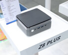 De ECS Z8 Plus heeft blijkbaar ondersteuning voor zowel LPDDR5X als DRR5 RAM. Afgebeeld: de mini PC. (Afbeeldingsbron: Goldfries op YouTube)