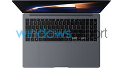 Een vroege blik op mogelijk de Galaxy Book4 Ultra. (Afbeeldingsbron: Windows Report)