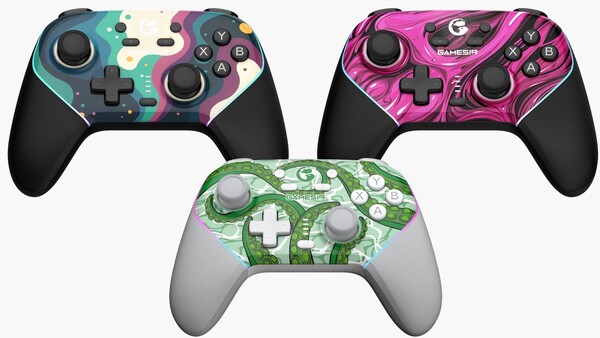 De door GameSir Artist ontworpen faceplates zijn alleen compatibel met de Super Nova controller. (Afbeeldingsbron: GameSir)
