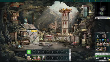 Afbeelding: Een screenshot van de gameplay van Heroes of Science and Fiction.