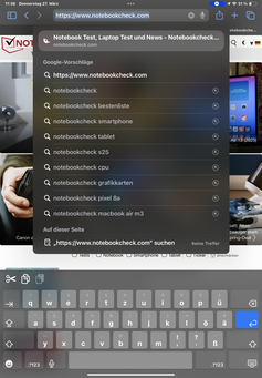 Toetsenbord rechtop