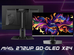 De MAG 272UP X24 is op een paar gebieden een afgeslankte versie van de MPG 272URX. (Afbeeldingsbron: MSI)