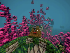 Megabonk heeft veel willekeurige kaarten, golven van vijanden en eindbazen, buit, personage unlocks, en een groot aantal upgrades. Afgebeeld - een ingame screenshot. (Afbeelding bron: Megabonker/YouTube - Bewerkt)