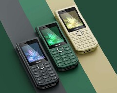De Nokia 300 Charge is verkrijgbaar in drie kleuren: beige, groen en zwart.