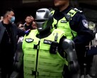 De PM01 van het bedrijf Engine AI was de eerste humanoïde robot in dienst van de politie. (Afbeeldingsbron: CGTN)