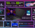 De MSI Raider GE78 HX gaming laptop is gelanceerd op CES 2023 (afbeelding via MSI)