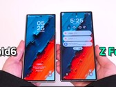 Een hands-on video van een Samsung Galaxy Z Fold7 dummy, ook direct vergeleken met de voorganger. (Afbeeldingsbron: TheSinza, Youtube)