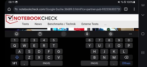 Samsung Galaxy A25 5G smartphone test