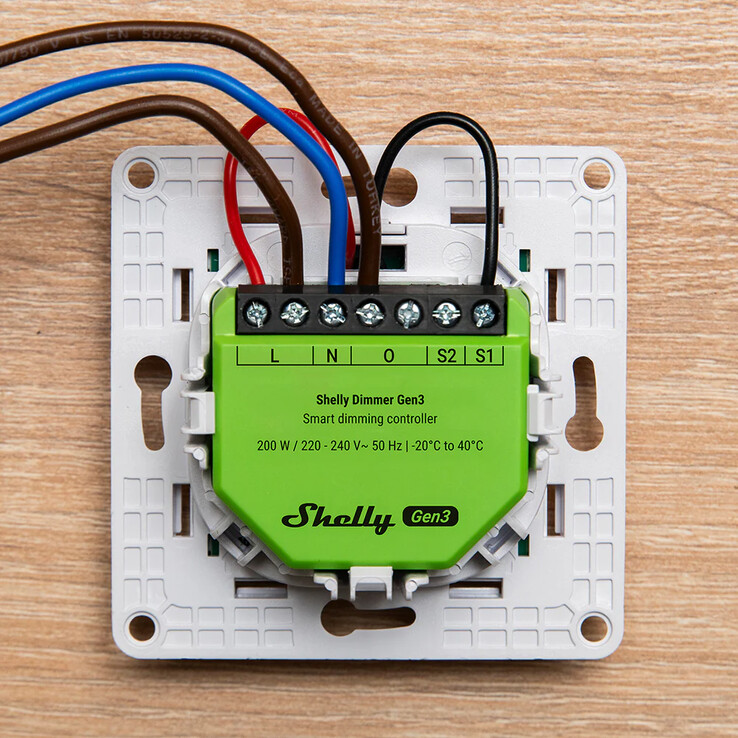 De Shelly Dimmer Gen4. (Afb. bron: Shelly)