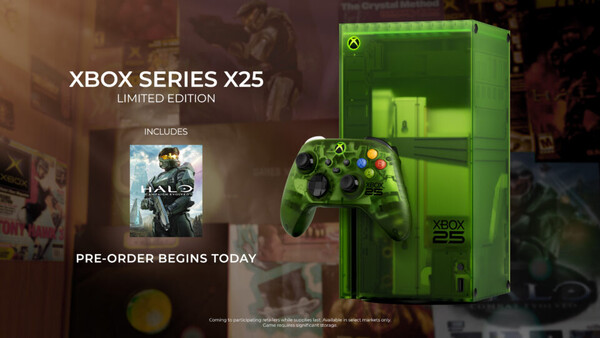 De Xbox Series X25 Limited Edition wordt geleverd met een gratis download van Halo: Campaign Evolved.