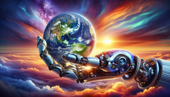 Anticiperen op de AI-bubbel: Baidu CEO Robin Li's perspectief op marktcorrectie (Afbeeldingsbron: DALL-E 3)