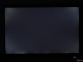 Backlight bleeding is duidelijk zichtbaar op onze HP EliteBook X G1i 14 testunit (Afbeelding bron: Notebookcheck)