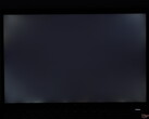 Backlight bleeding is duidelijk zichtbaar op onze HP EliteBook X G1i 14 testunit (Afbeelding bron: Notebookcheck)