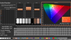 CalMAN: ColorChecker (gekalibreerd)