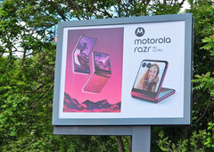 Motorola maakt nu al reclame voor de Razr 40 Ultra in Sofia. (Beeldbron: @nixanbal)