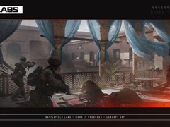 Officiële concepttekeningen voor Battlefield 6 van Battlefield Labs. (Afbeeldingsbron: EA)