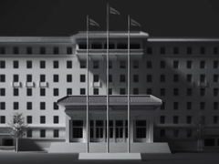 Afgebeeld: 3D render van het gebouw van de China Academy of Sciences (Beeldbron: CAS)