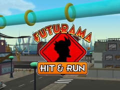 Het logo voor Futurama Hit and Run (bron: Slurm Team YT)