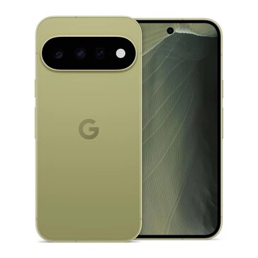Google Pixel 11 in de kleuren Pistachio en Moss