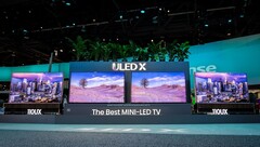 De ULED X TV&#039;s schitteren op CES 2024. (Bron: Hisense)