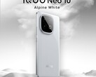 De iQoo Neo 10 in Alpine witte uitvoering