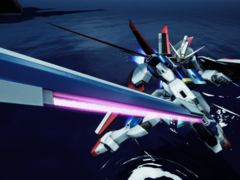 Afgebeeld, een screenshot van Mobile Suit Gundam Seed Battle Destiny Remastered. (Afbeeldingsbron: Steam)