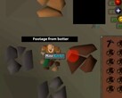 Een clip van een bot in Old School RuneScape