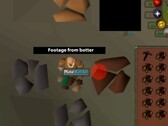 Een clip van een bot in Old School RuneScape