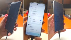 De Privacy Display in actie: Een Samsung Galaxy S26 Ultra eigenaar demonstreert de functie in een nieuwe video